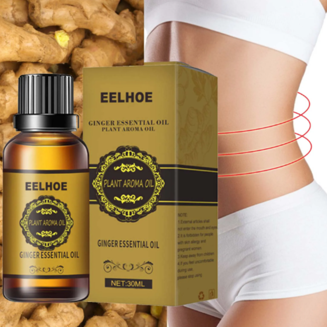 🌿SlimGinger Oil™ – Drenaje y Quema de Grasa ✨