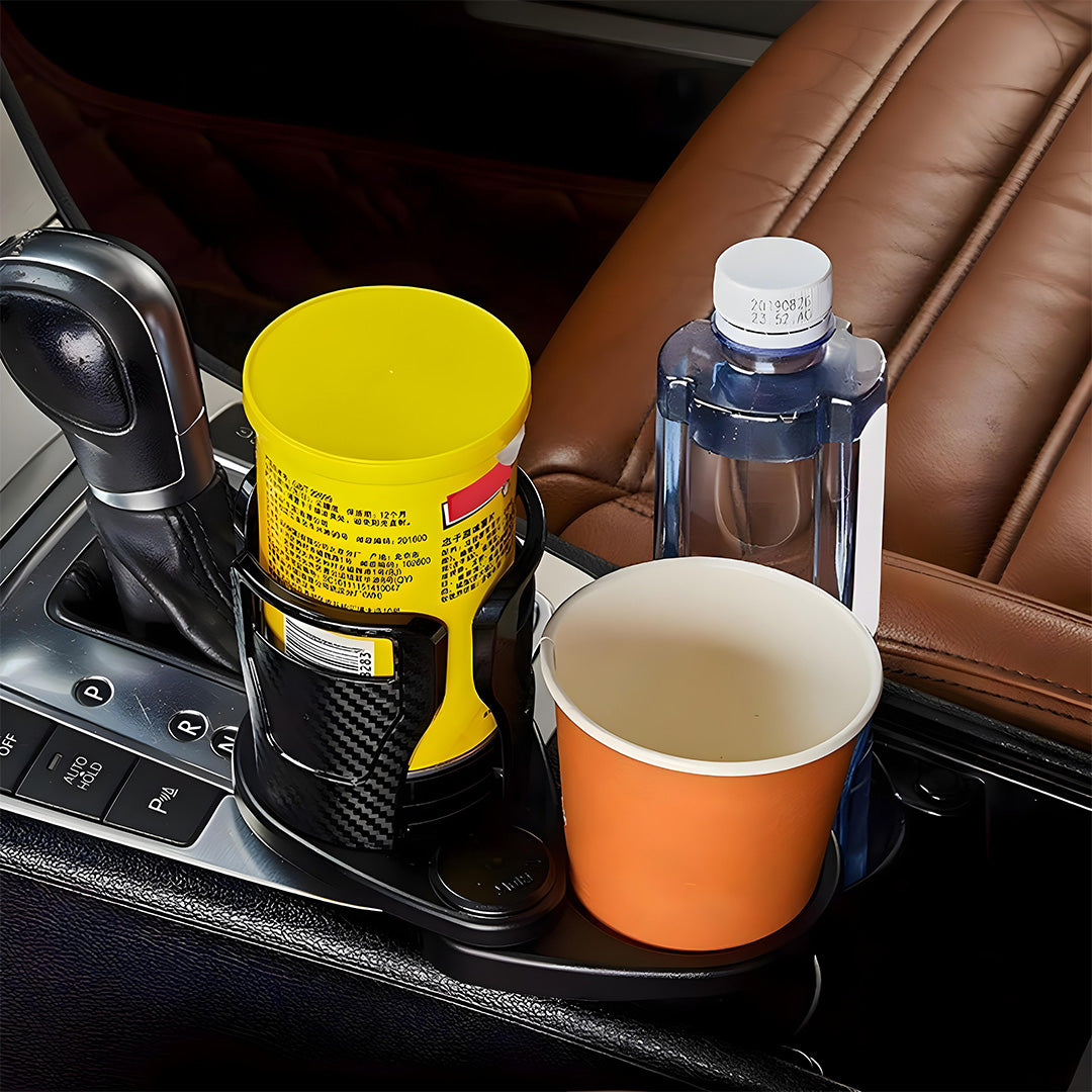 DriveHold™ – Tu bebida siempre segura, incluso en las curvas más cerradas. 🛞🥤