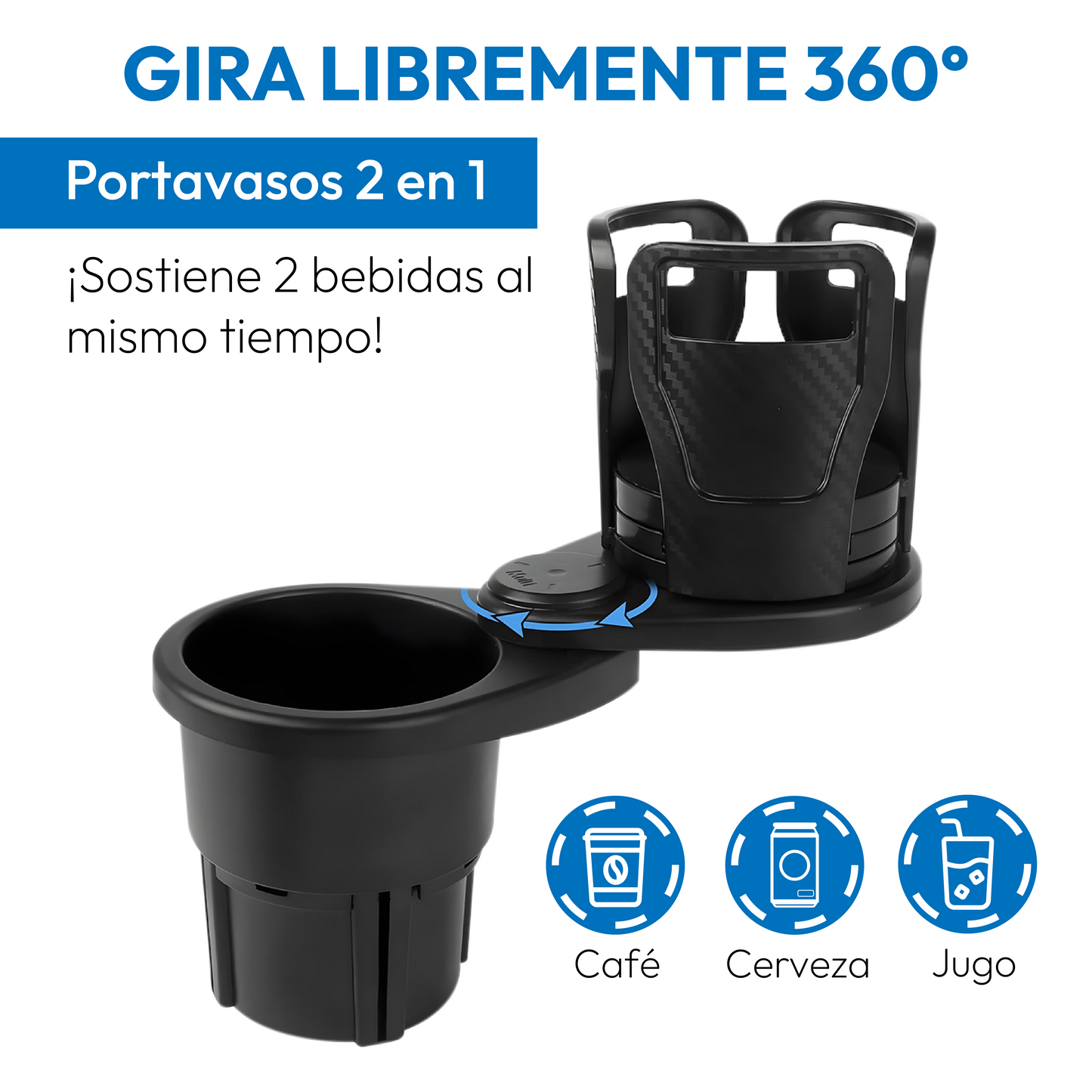 DriveHold™ – Tu bebida siempre segura, incluso en las curvas más cerradas. 🛞🥤