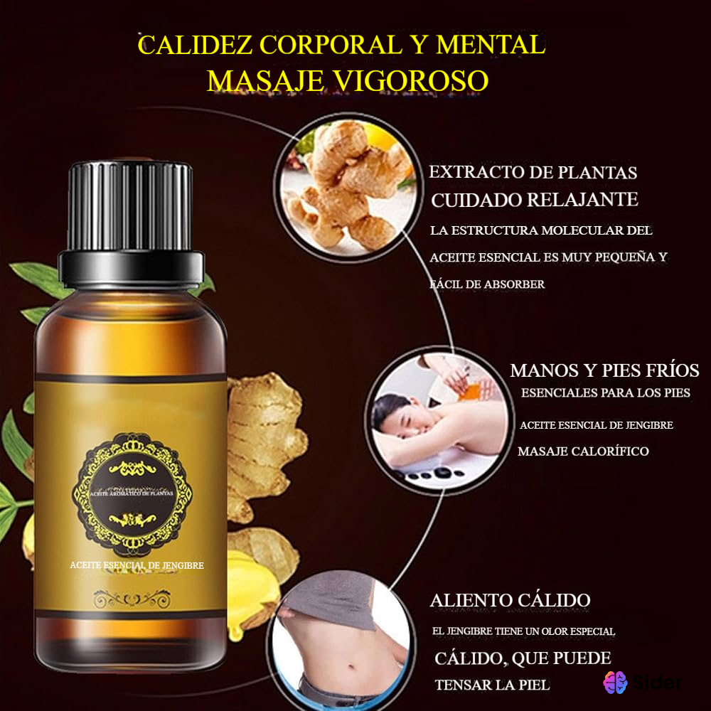 🌿SlimGinger Oil™ – Drenaje y Quema de Grasa ✨