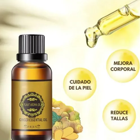 🌿SlimGinger Oil™ – Drenaje y Quema de Grasa ✨