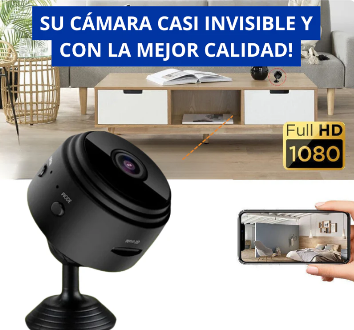 🔒Spy Vision™ – Mini Cámara de Seguridad A9