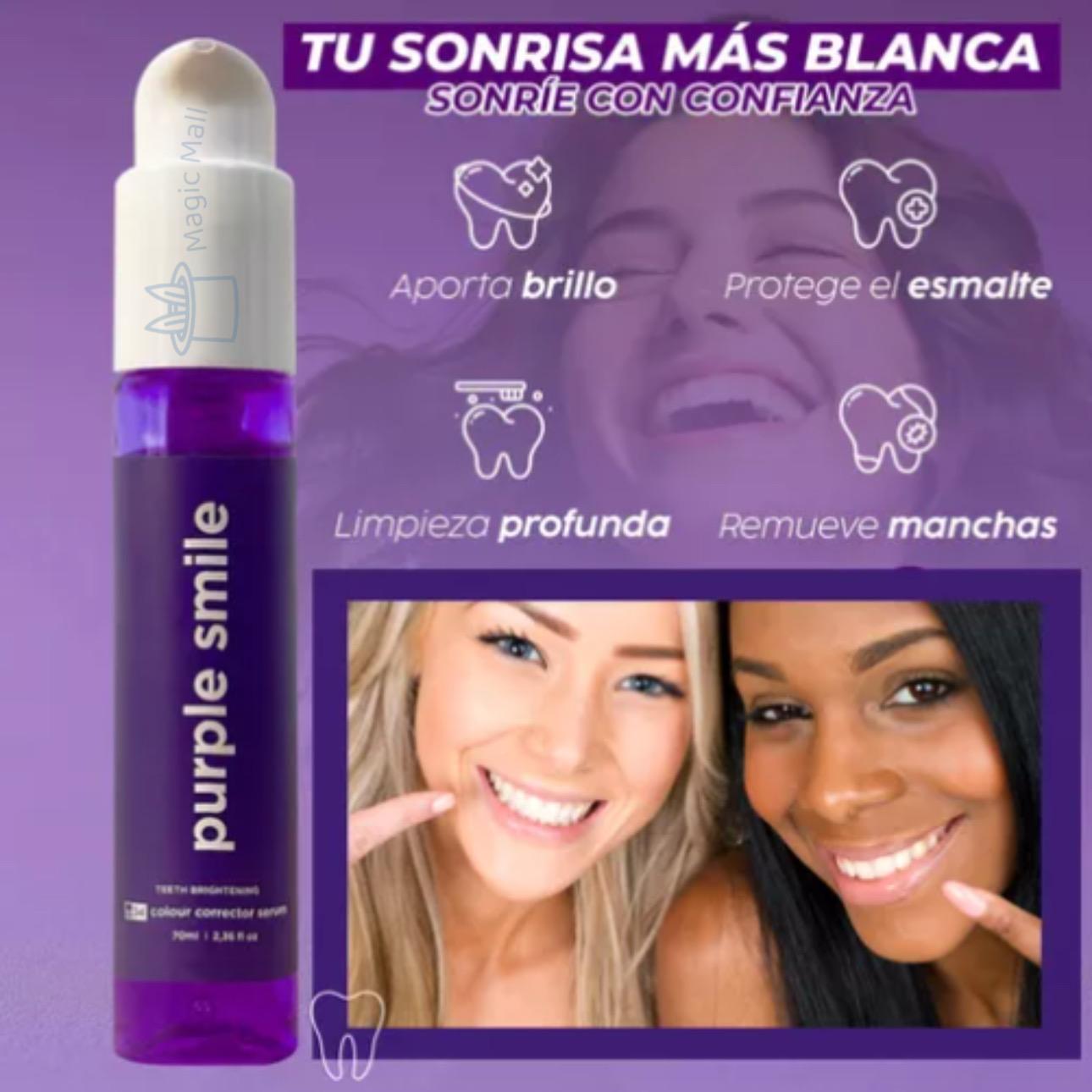 💜SmileKit Purple Glow® – Blanquea tus dientes de forma natural y sin sensibilidad🦷