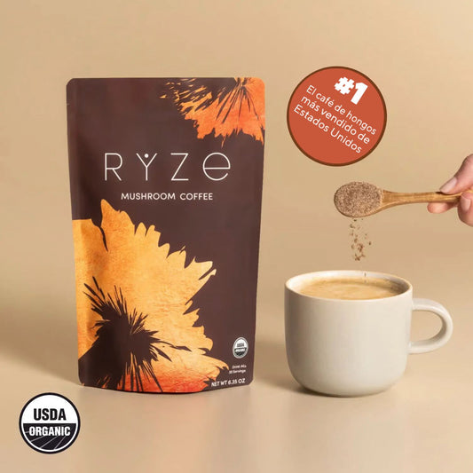 ☕ Ryze® Café Funcional con Hongos Adaptógenos 🍄