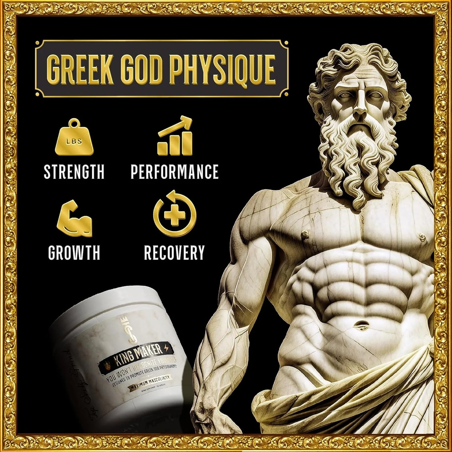 👑KingMaker® Plus X – Vitalidad Masculina en Cada Cápsula💪
