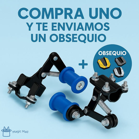 ProSecure® | Tensor de Cadena Universal + Protector de Pata GRATIS 🏍️